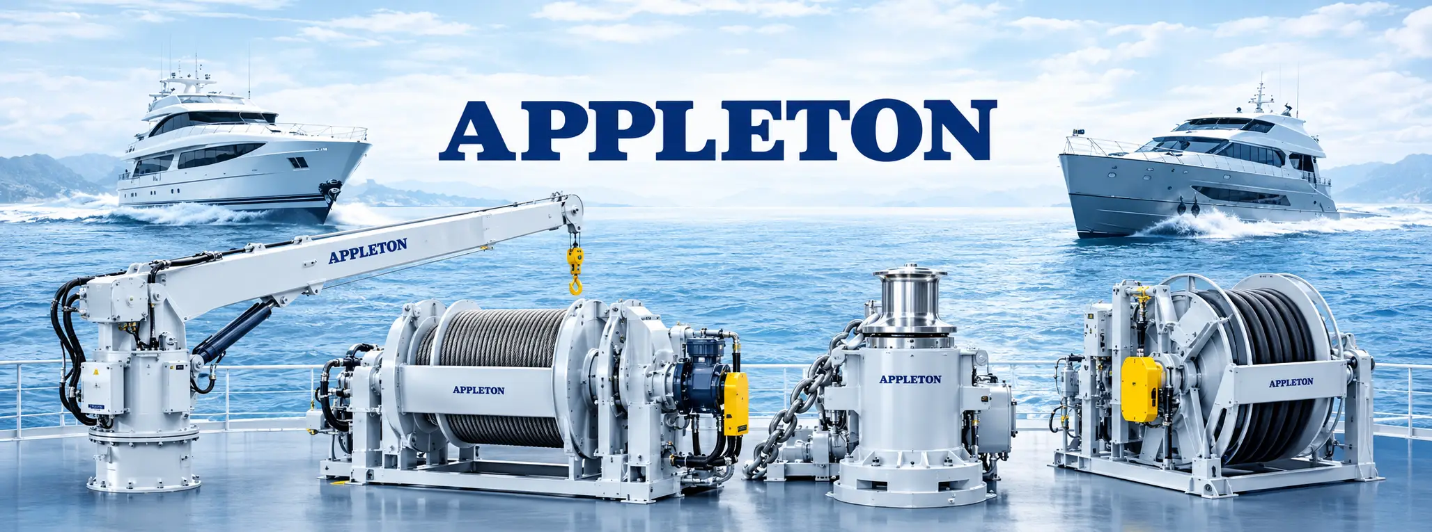 APPLETON marine spare parts banner